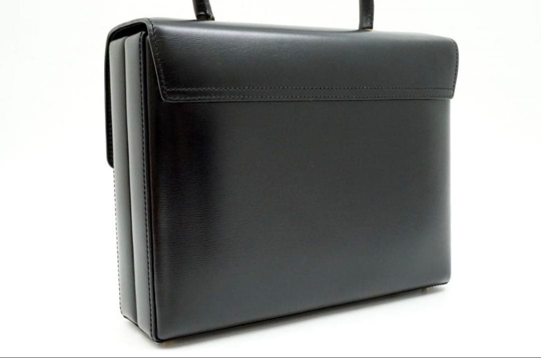 ロエベ　フォーマル　ハンドバッグ　レザー　アナグラム