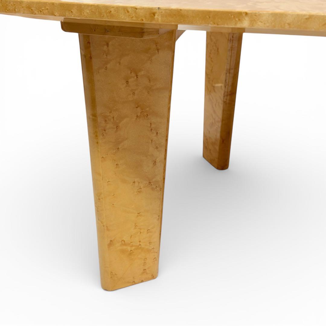 定価30万 IDC 大塚家具 スプレンダー バーズアイメープル リビングテーブル