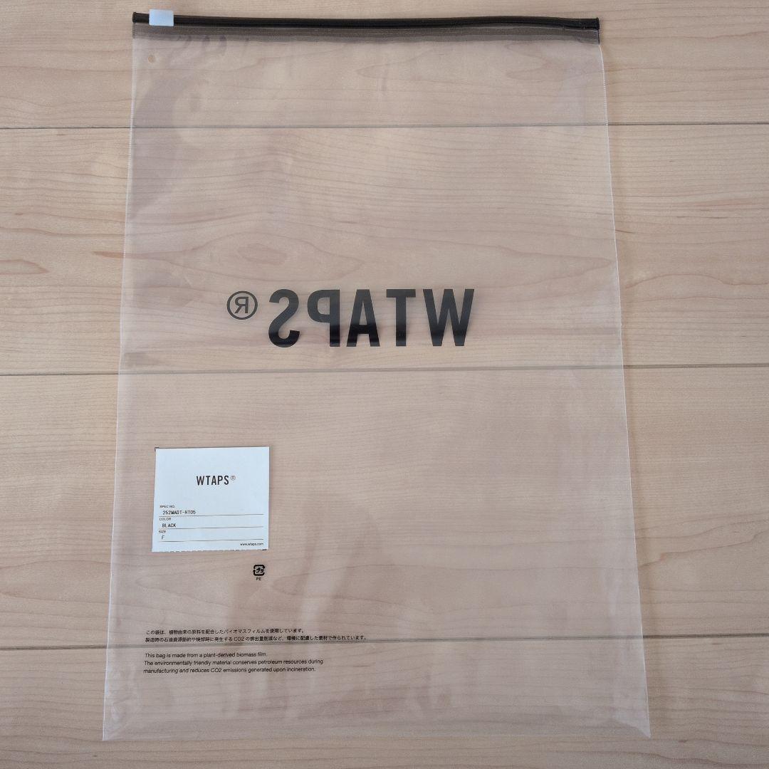 WTAPS ブラック ニット帽 252MADT-HT05