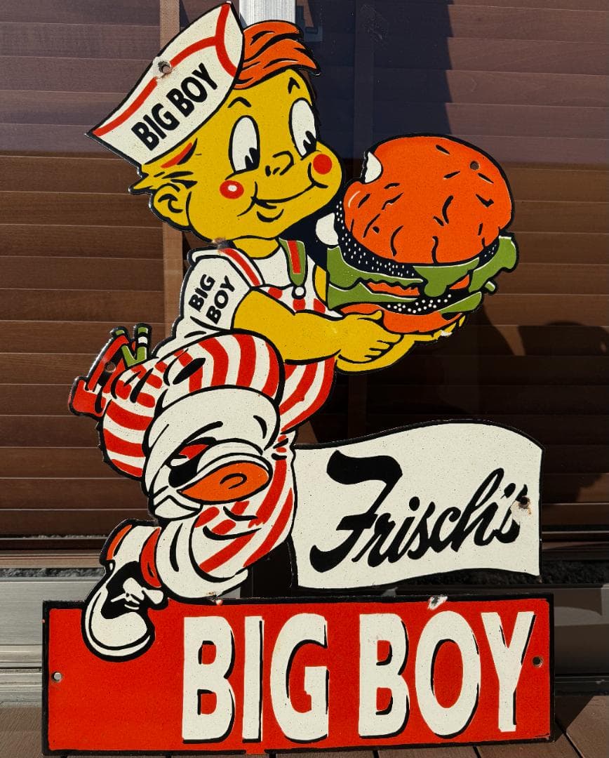 ビッグボーイ BIG BOY 看板 76cm ガレージ 世田谷ベース