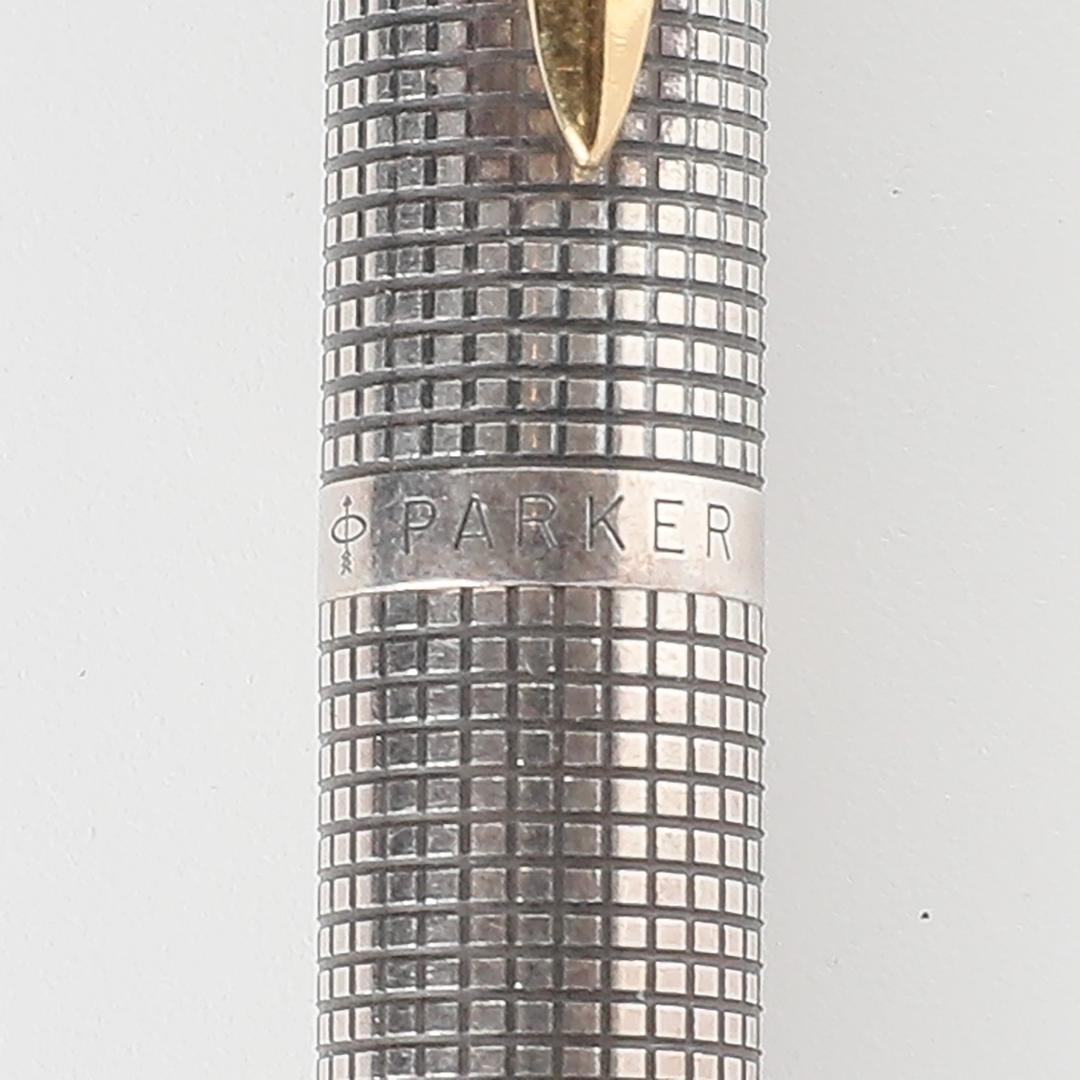 【純正箱付属】PARKER75シズレ 万年筆 スターリングシルバー