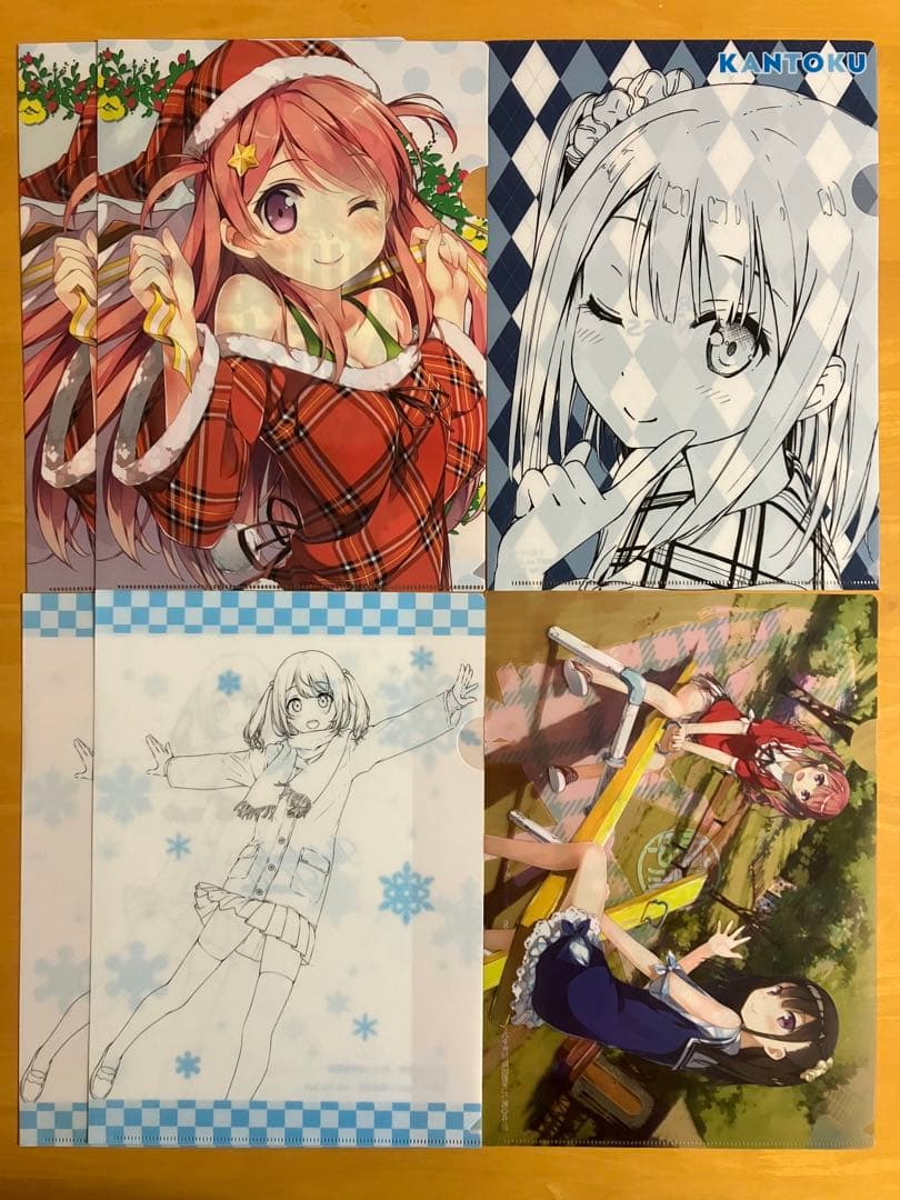 A4クリアファイル 33枚セット まとめ カントク 5年目の放課後