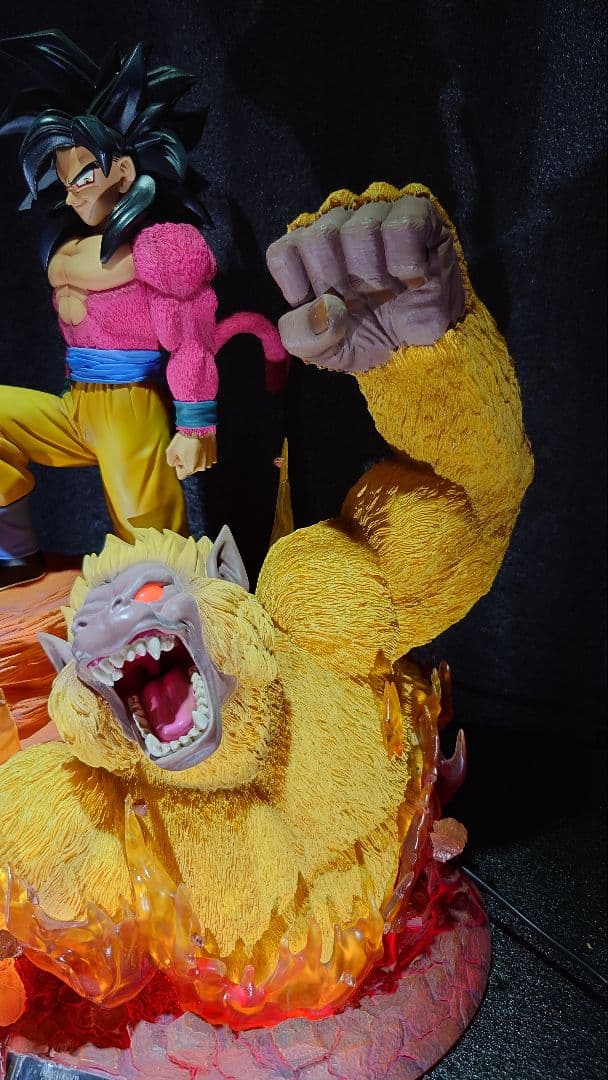 ran_s！超サイヤ人4孫悟空　海外スタチュー