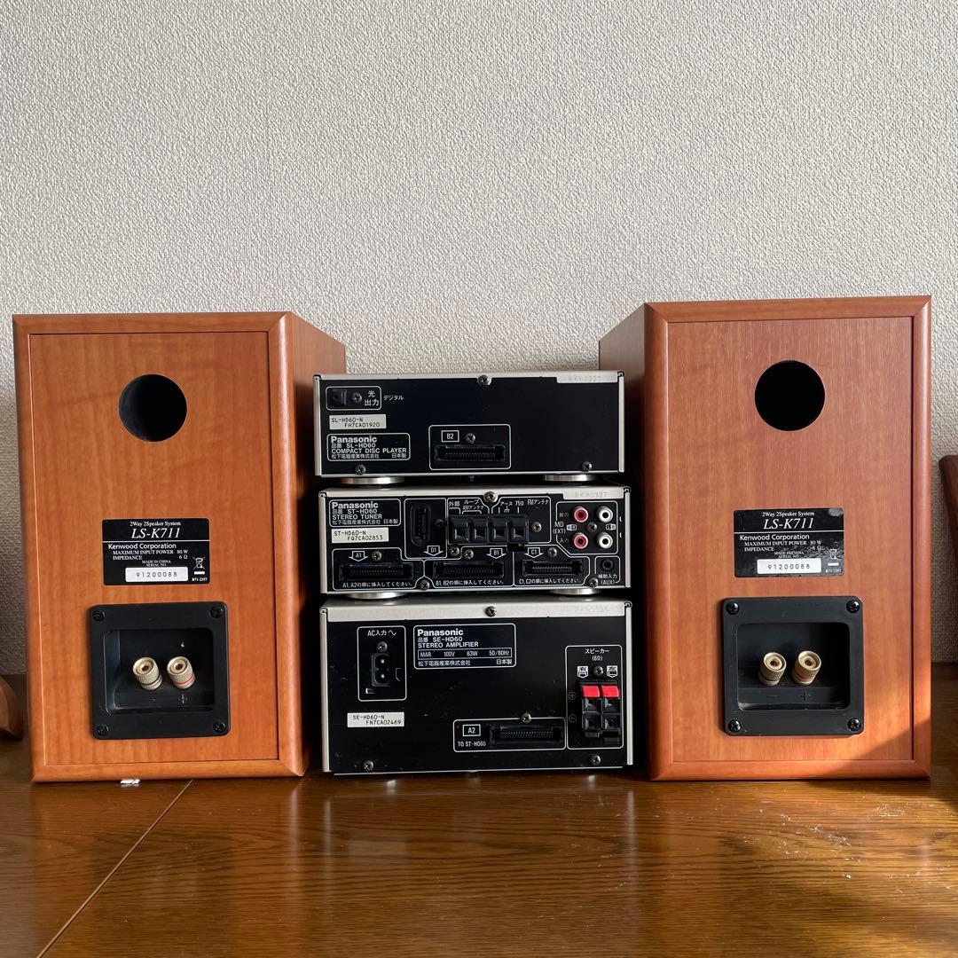 SEA　パナソニックSE-HD60 と KENWOOD LS-K711