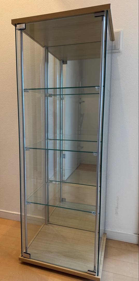 不二貿易 ガラスディスプレイケース 4段