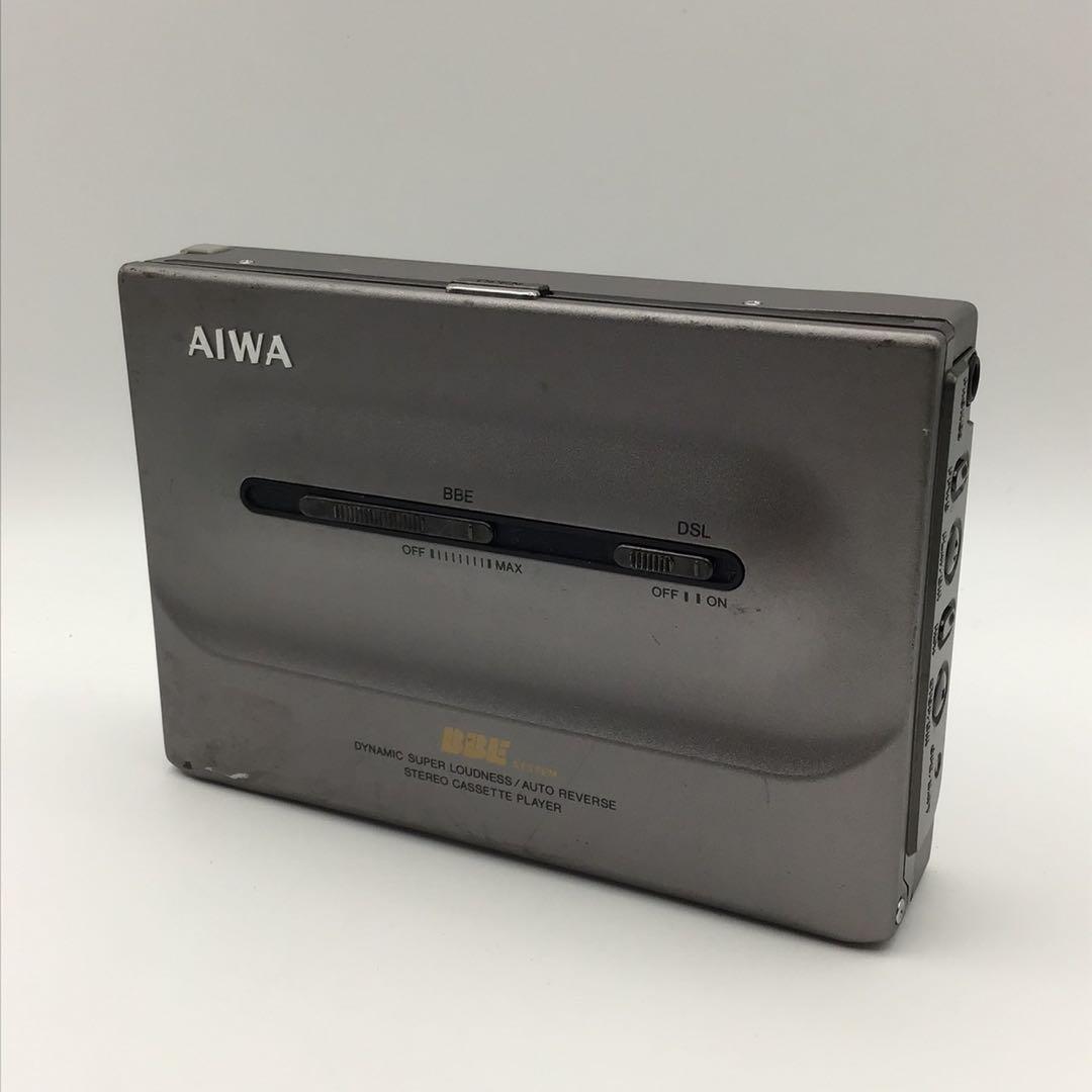 AIWA HS-PL50 シルバー アイワ カセットプレーヤー カセットボーイ