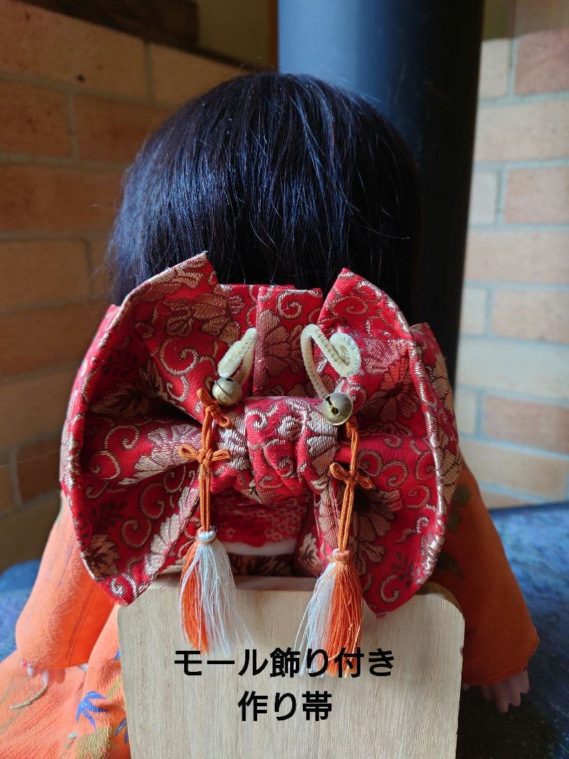 希少 修復済 永徳齋銘 大正期の光龍斎 滝澤義豊 42㎝ 市松人形 アンティーク