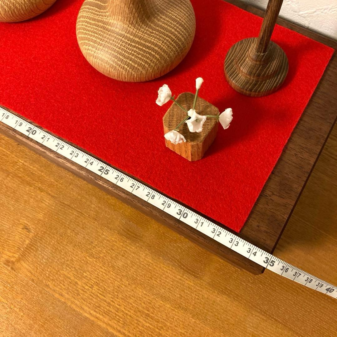 雛人形　ひな一段セット【三浦木地】