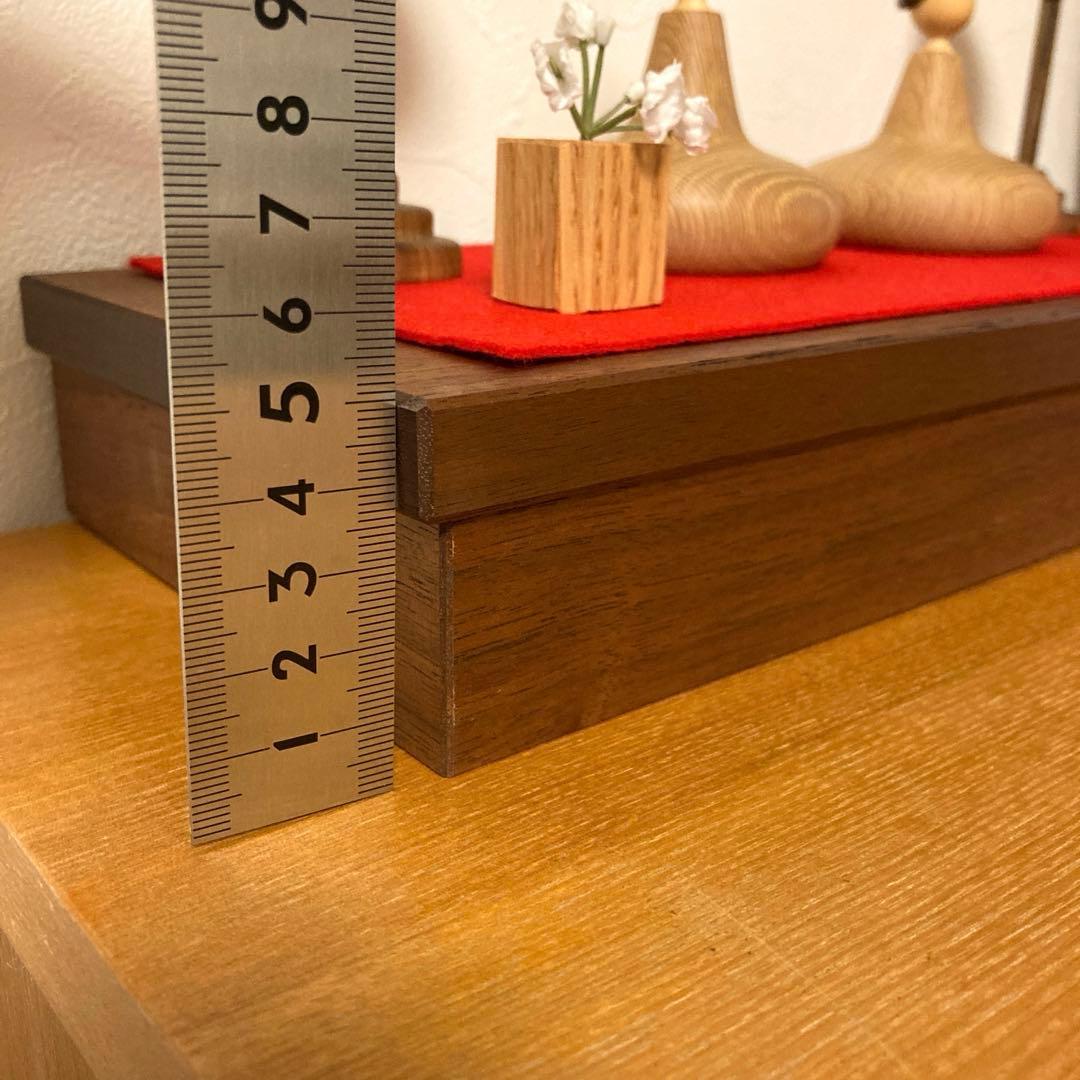 雛人形　ひな一段セット【三浦木地】