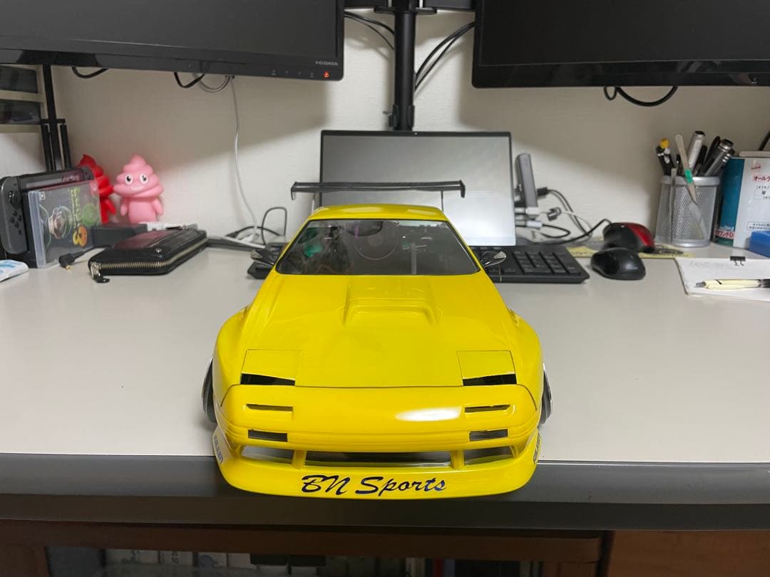 1/10 トップライン RC RX-7（FC）ボディのみ