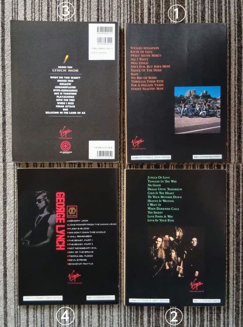 スコア 楽譜 リンチ・モブ ジョージ・リンチ e Lynch