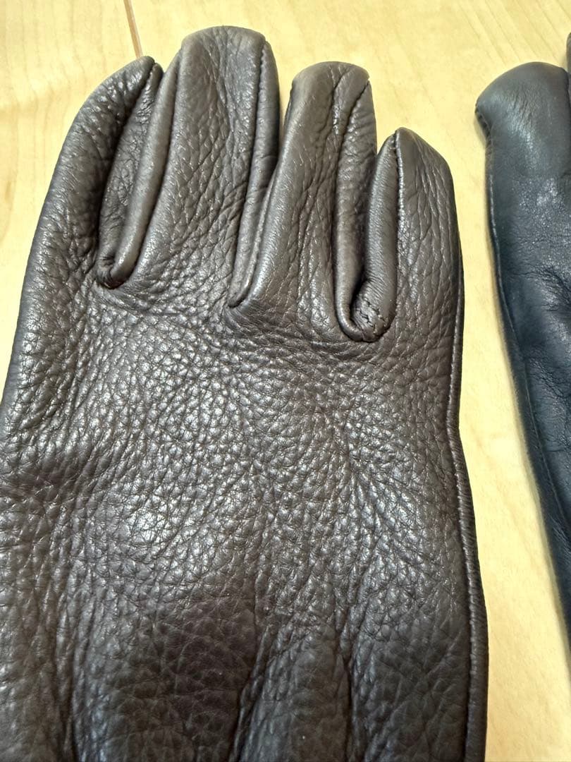 CHURCHILL レザーグローブ Sサイズ 2セット　チャーチル裏地アリとナシ