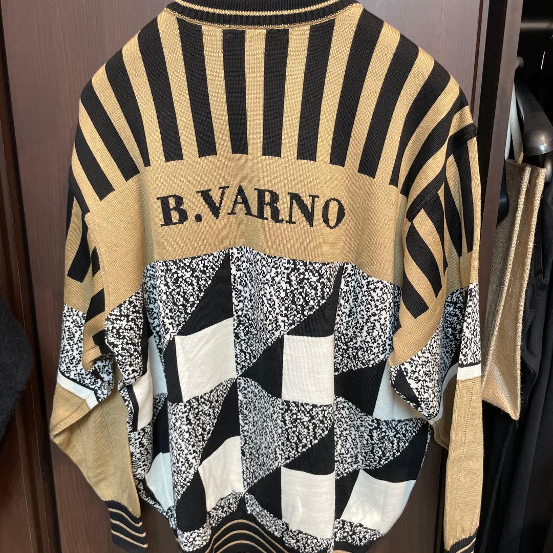 yoshi　BARNI VARNO 幾何学模様セーター LL2枚セット