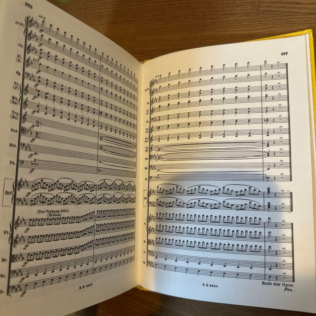 ワーグナー タンホイザー 全曲 スコア 楽譜 スタディスコア