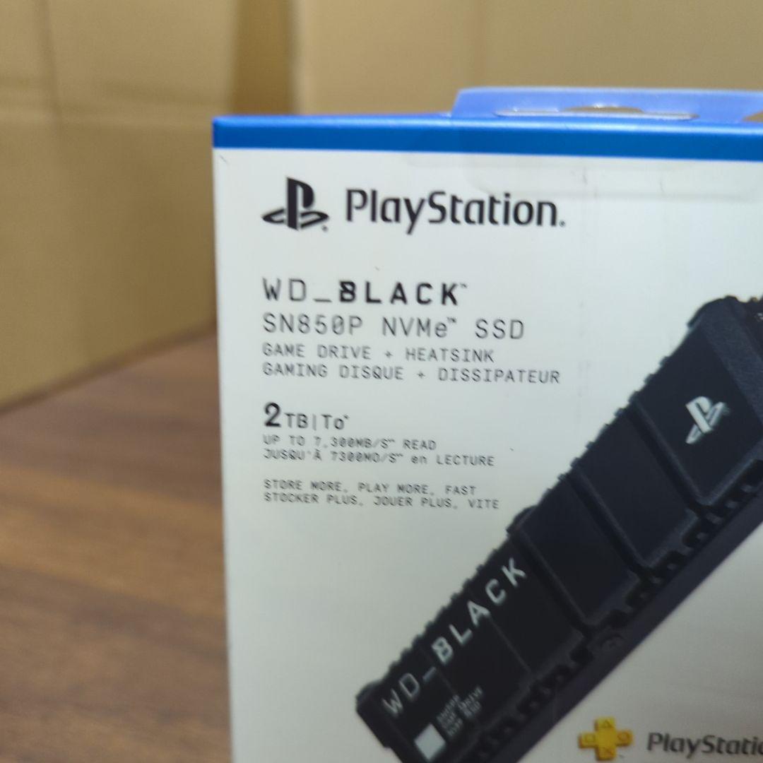 keiウエスタンデジタル SSD 2TB SN850P WD_Black