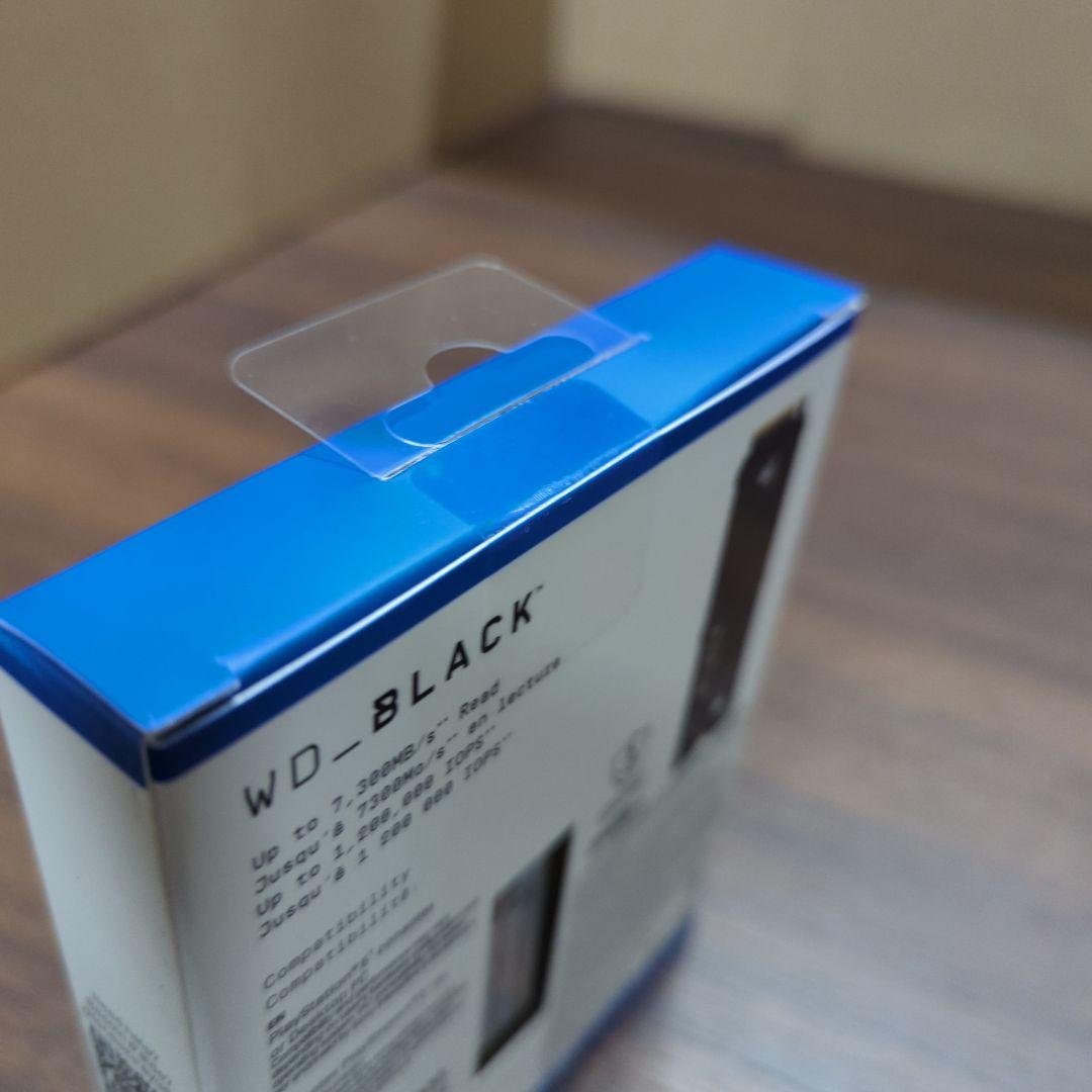 keiウエスタンデジタル SSD 2TB SN850P WD_Black