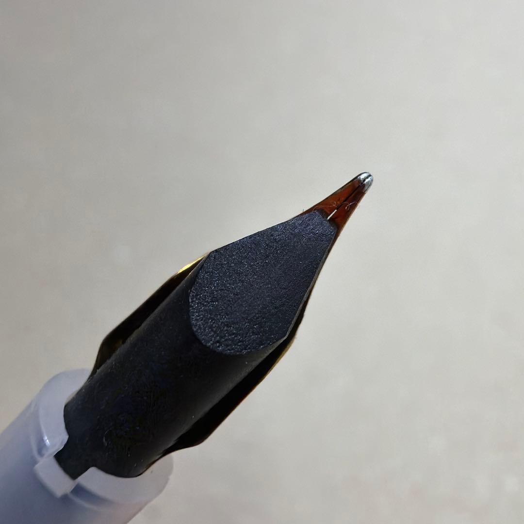 新品 廃盤 MONTBLANC モンブラン No.12 万年筆 ブラック 18c