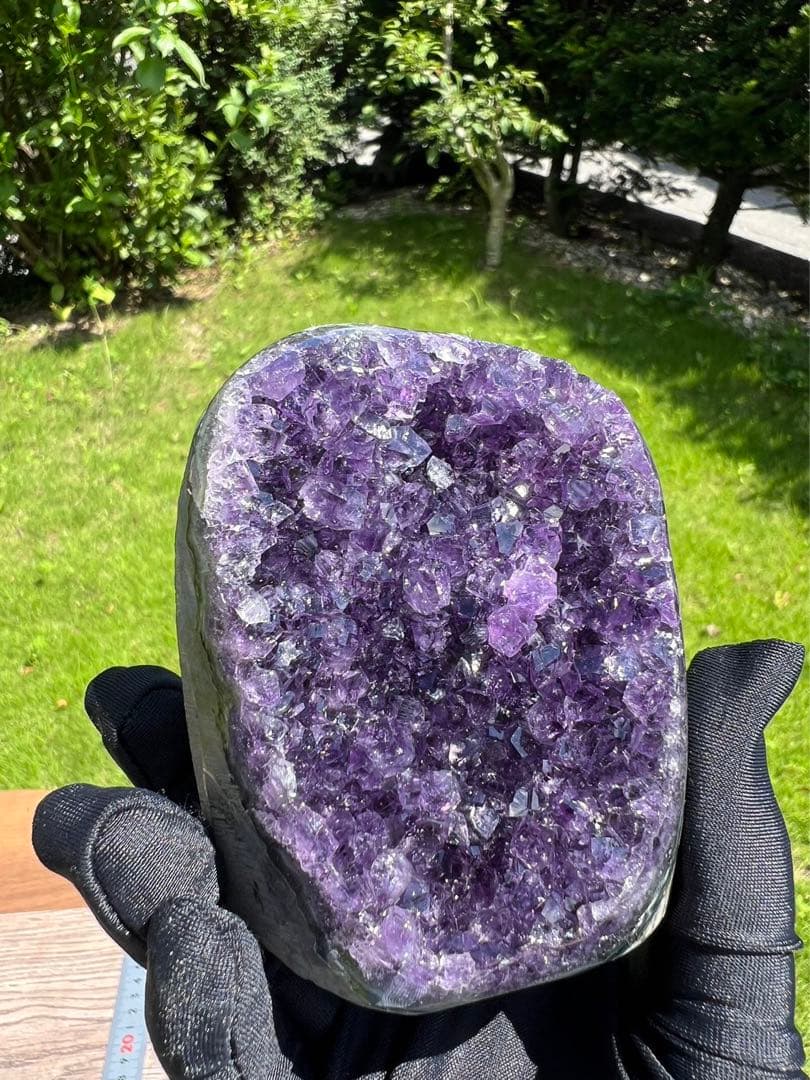 A729 高品質アメジストドーム クラスター ウルグアイ産 パワーストーン