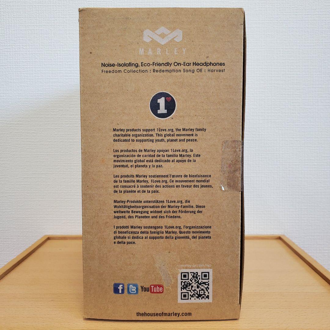 MARLEY　ヘッドホン　REDEMPTION ラスタ　マーリー DJ レゲエ