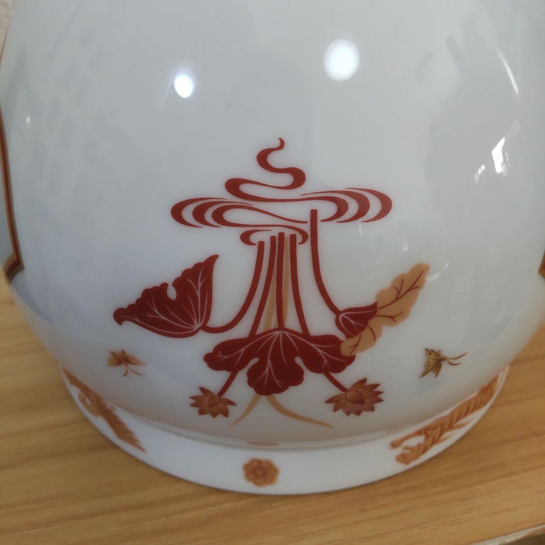 Used 大倉陶園／四神／朱雀／フランクリン•ポーセリン　花器、鉢、茶道