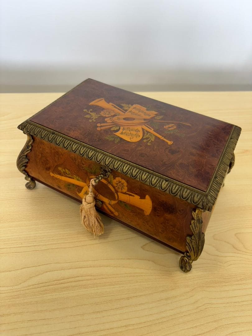 良音 高級オルゴール REUGE 72弁 ピアノ協奏曲第2番 3曲 ラフマニノフ