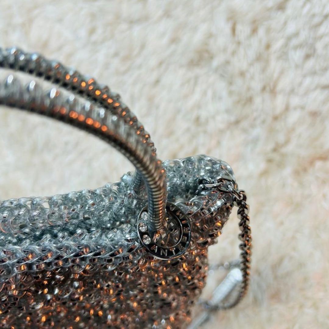 アンテプリマ　ショルダーバッグ　スタンダード　スクエア 縦長　シルバー