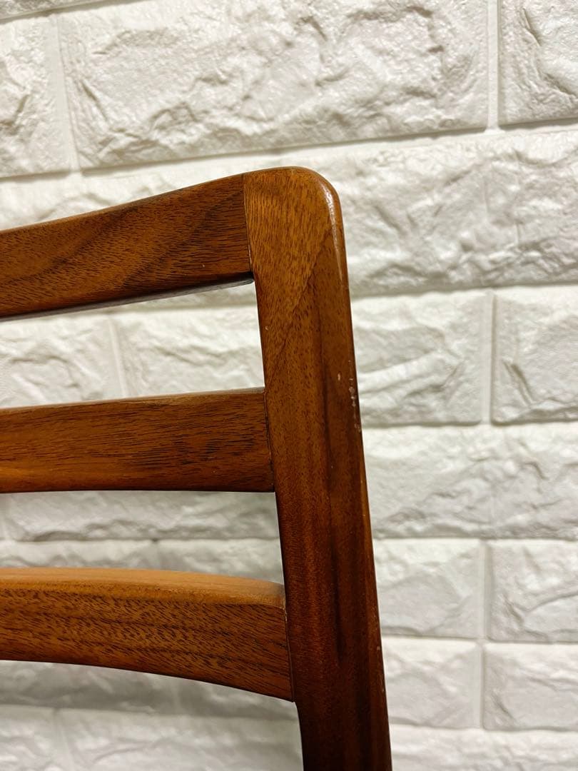 筑波産商　ダイニングチェア　2脚　椅子カバー付き