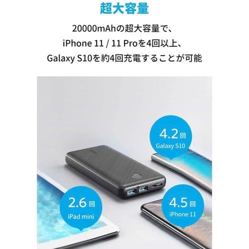 新品 Anker PowerCore Essential 20000 1個