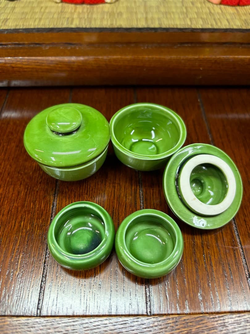 値下げします。雛人形　ひいな遊び　御床の間飾り　欅製