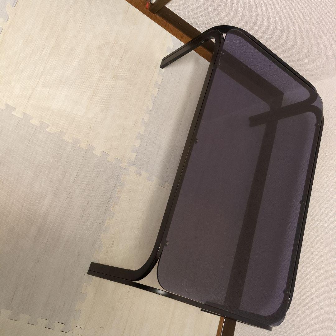 ガラス天板　ローテーブル ミッドセンチュリー　80's 昭和レトロ90's