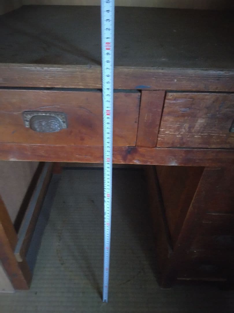 アンティーク　昭和レトロ　机　勉強机