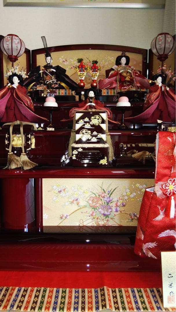 ひな人形　3段飾り　岩槻人形