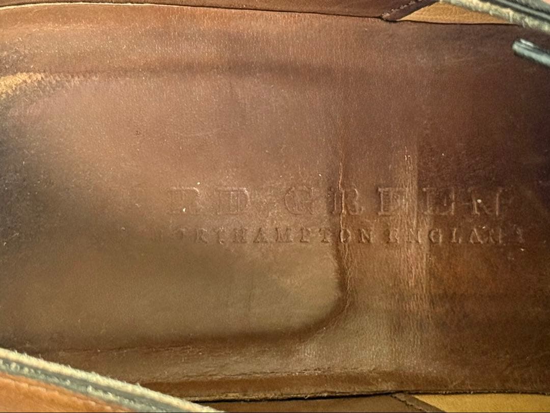 エドワードグリーン　ラドブローク　 8.5E　808ラスト　木製シューツリー付