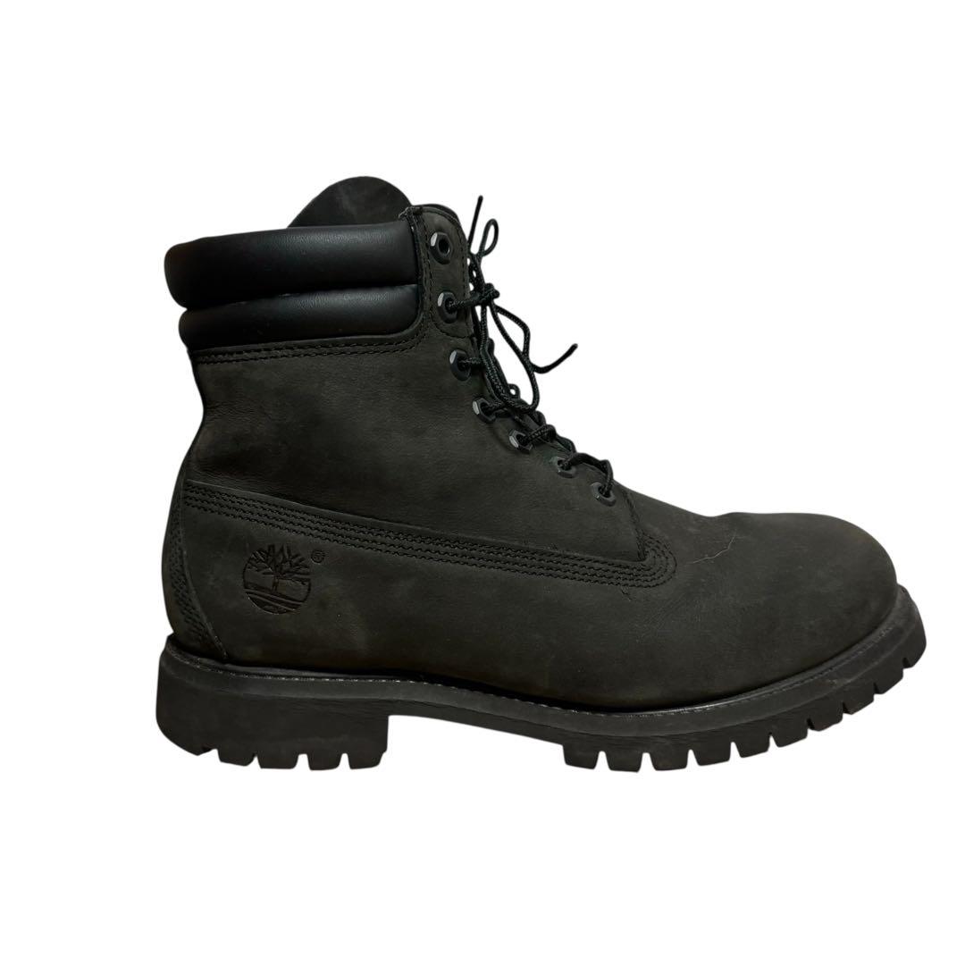 【28cm✨】timberland 6インチダブルカラー ブーツ ブラック