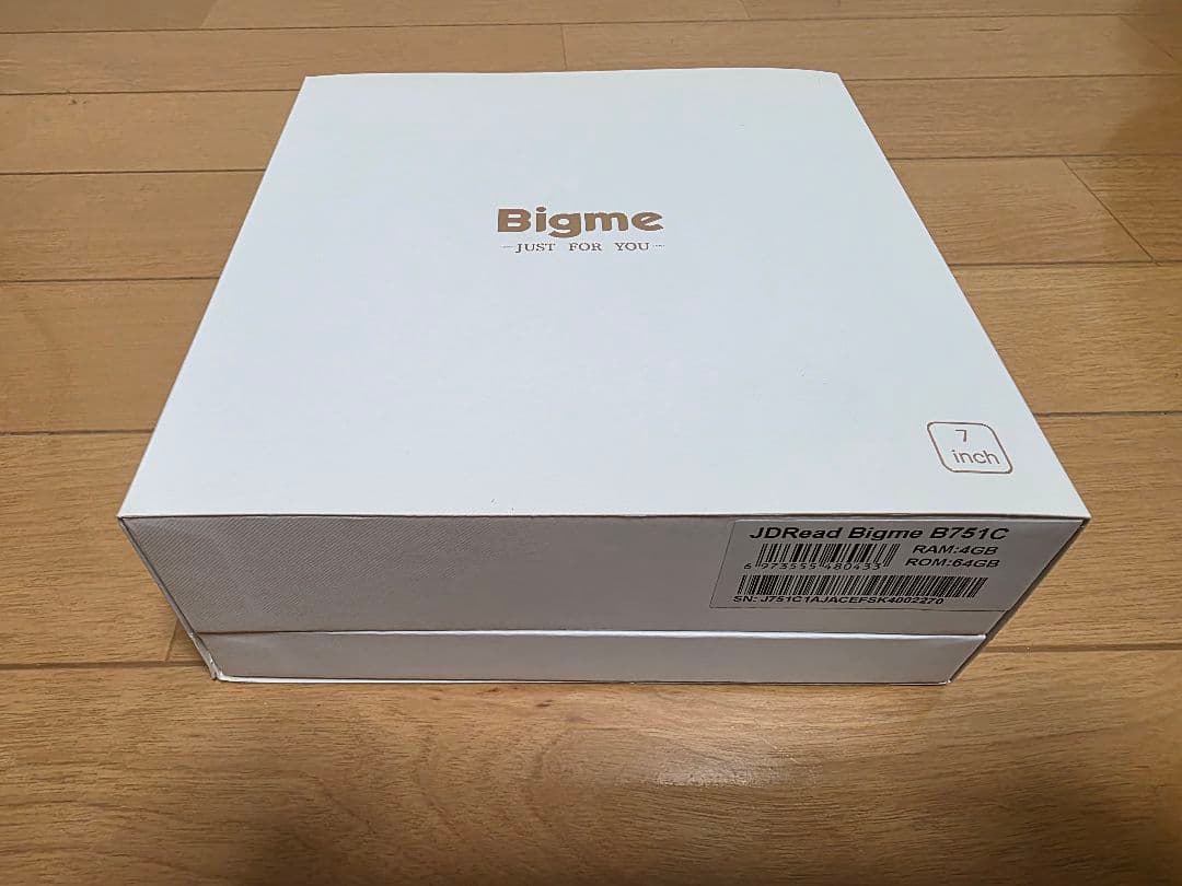 Bigme B751C Color Eink 7インチ電子書籍リーダー