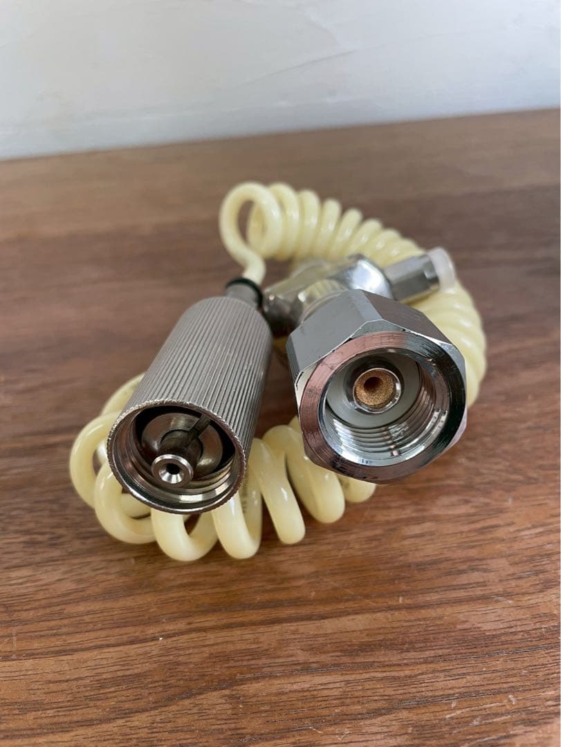 【美品】ESPUMA ADVANCE ガス充填コネクター ケース付