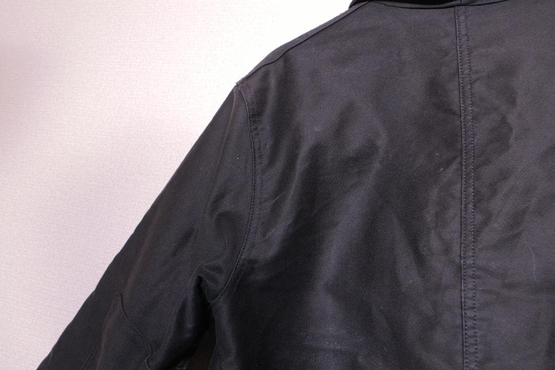 LE TRAVAILLEUR GALLICE　モールスキンカバーオール　ブラック