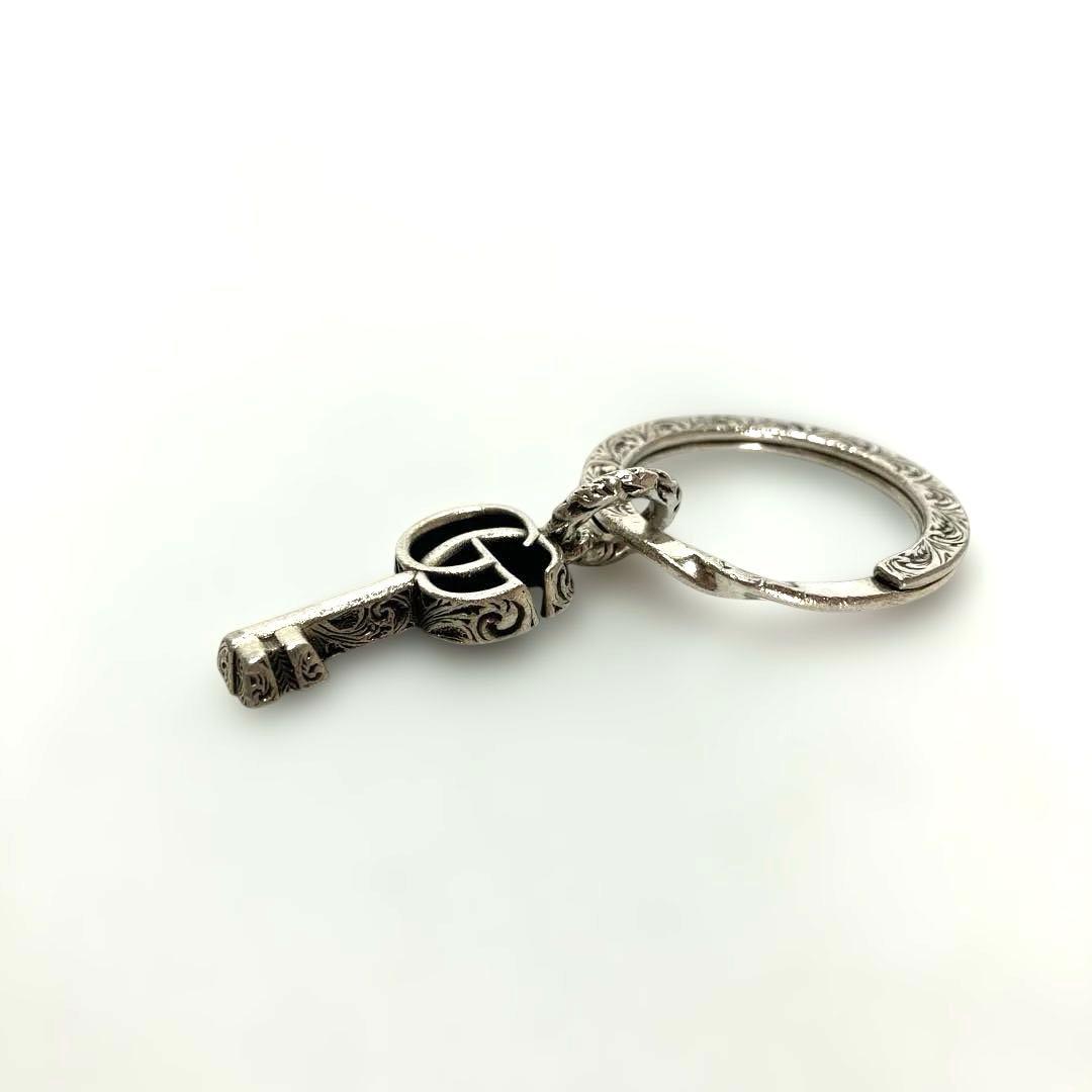 【廃盤品】GUCCI グッチ アラベスク マーモント キー キーリング