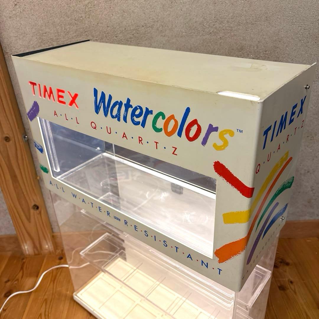 80s タイメックス　ショーケース　店舗用　ファイヤーキング　アメトイ　ミニカー