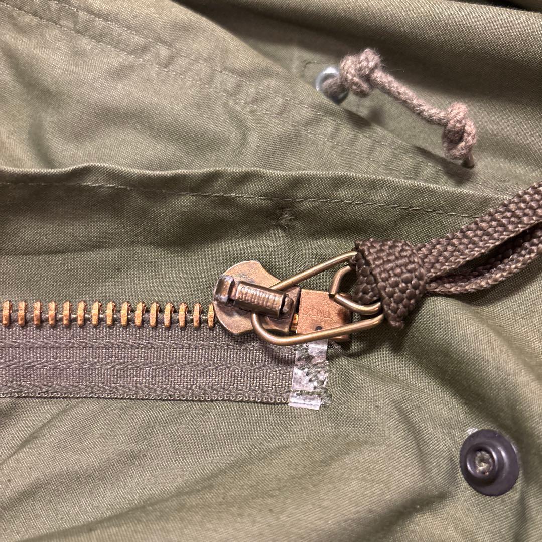 米軍 実物 デッド M-65 フィッシュテールパーカ XS フルセット