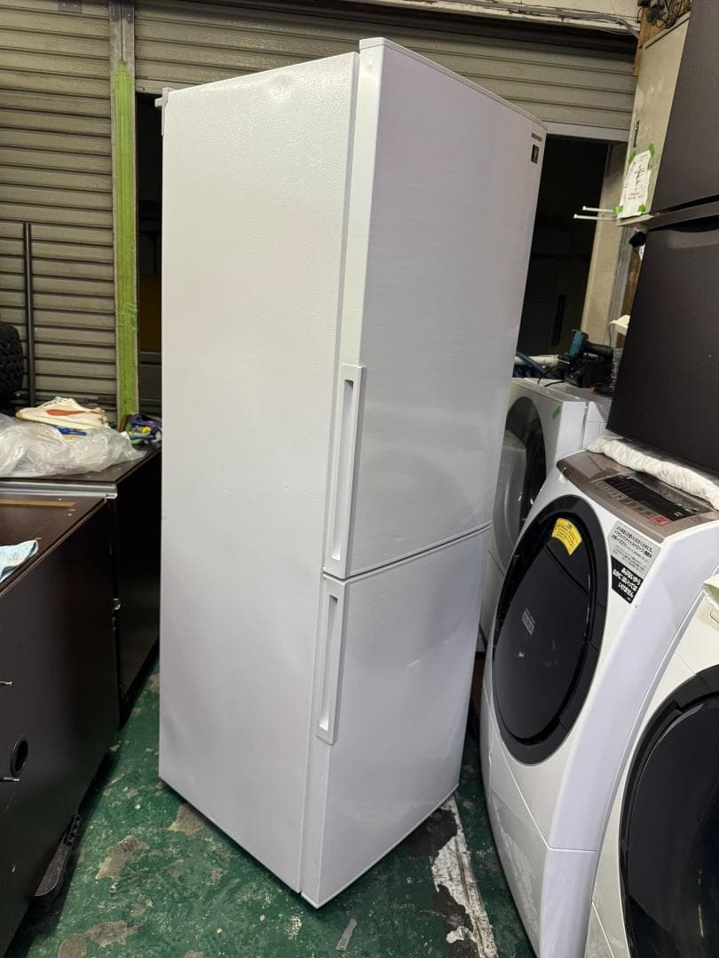 SHARP シャープ 冷凍冷蔵庫 SJ-AK31F-W 310L 2020年製
