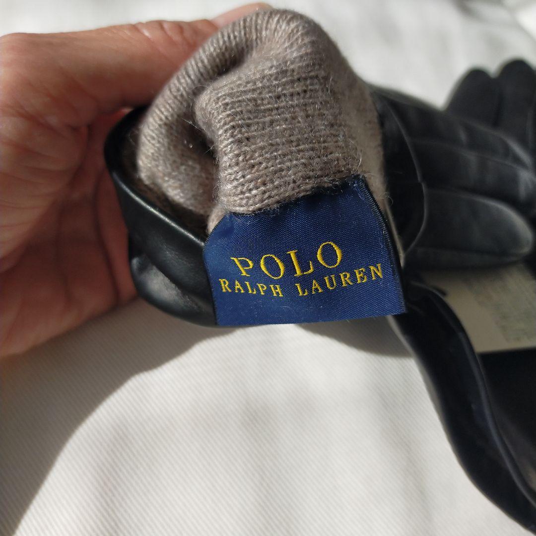 【新品】Polo Ralph Lauren ブラック手袋ラルフローレン