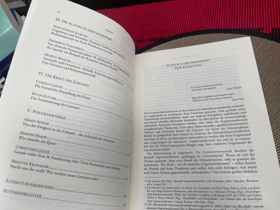 Zukunft der Literatur Literatur der…