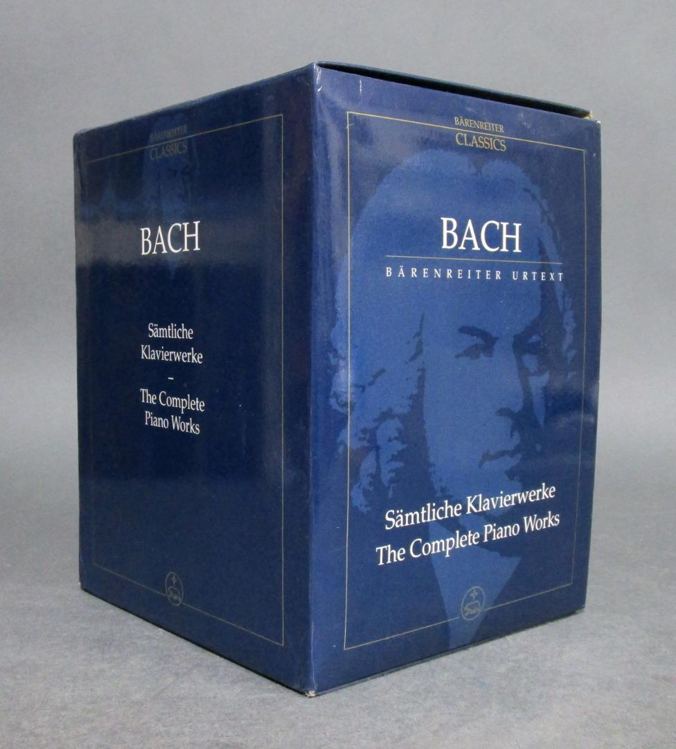 輸入楽譜本［バッハ BACH］ピアノ作品集 全4巻