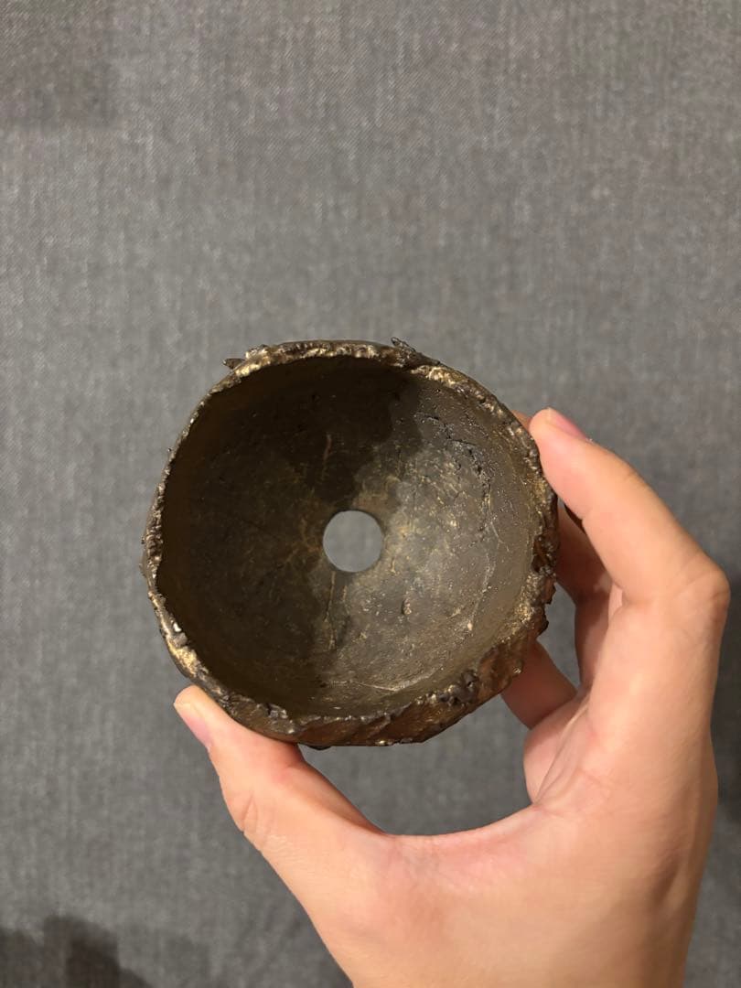 たけろうポット　ちぎり　２個セット　芽の巣山