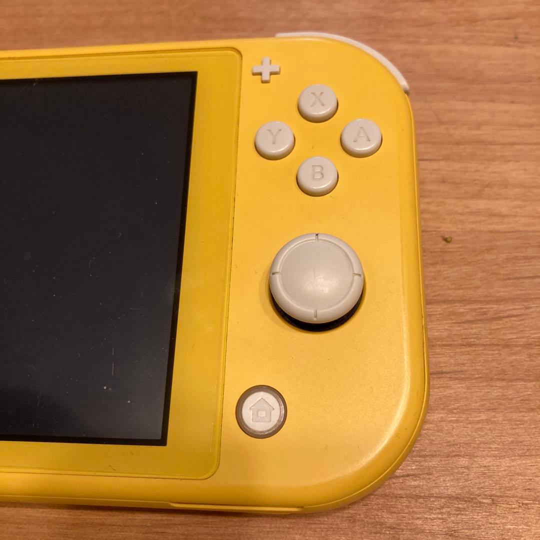 スイッチライト　イエロー　ジャンク品