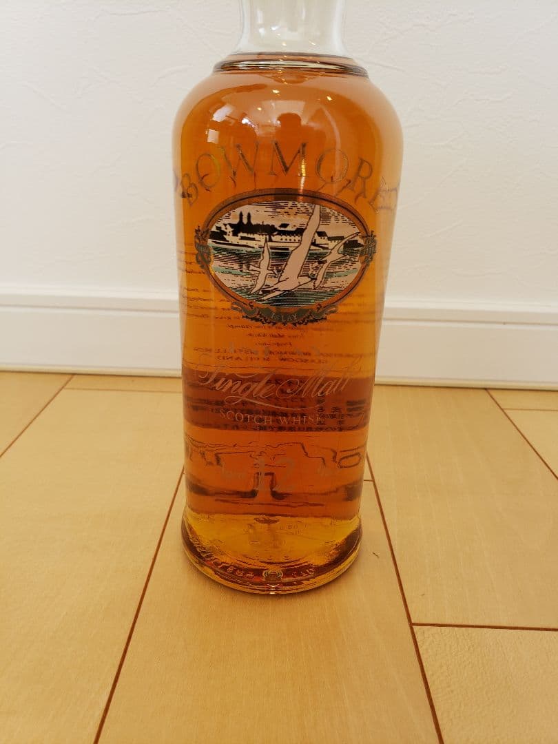 【希少】ボウモア BOWMORE 12年 シルクプリント カモメラベル 未開封