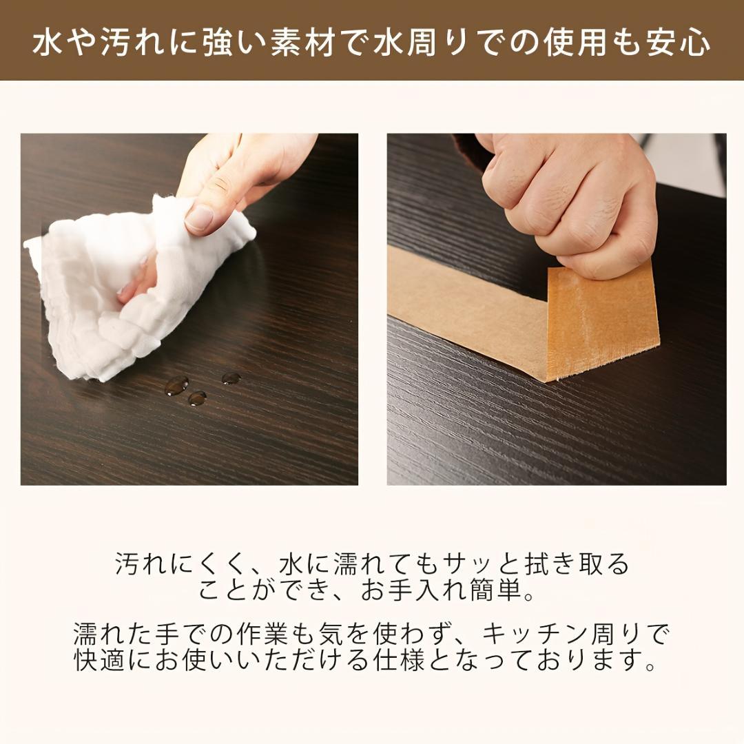 省スペースキッチンオーガナイザー 硬材スチール 電子レンジラック