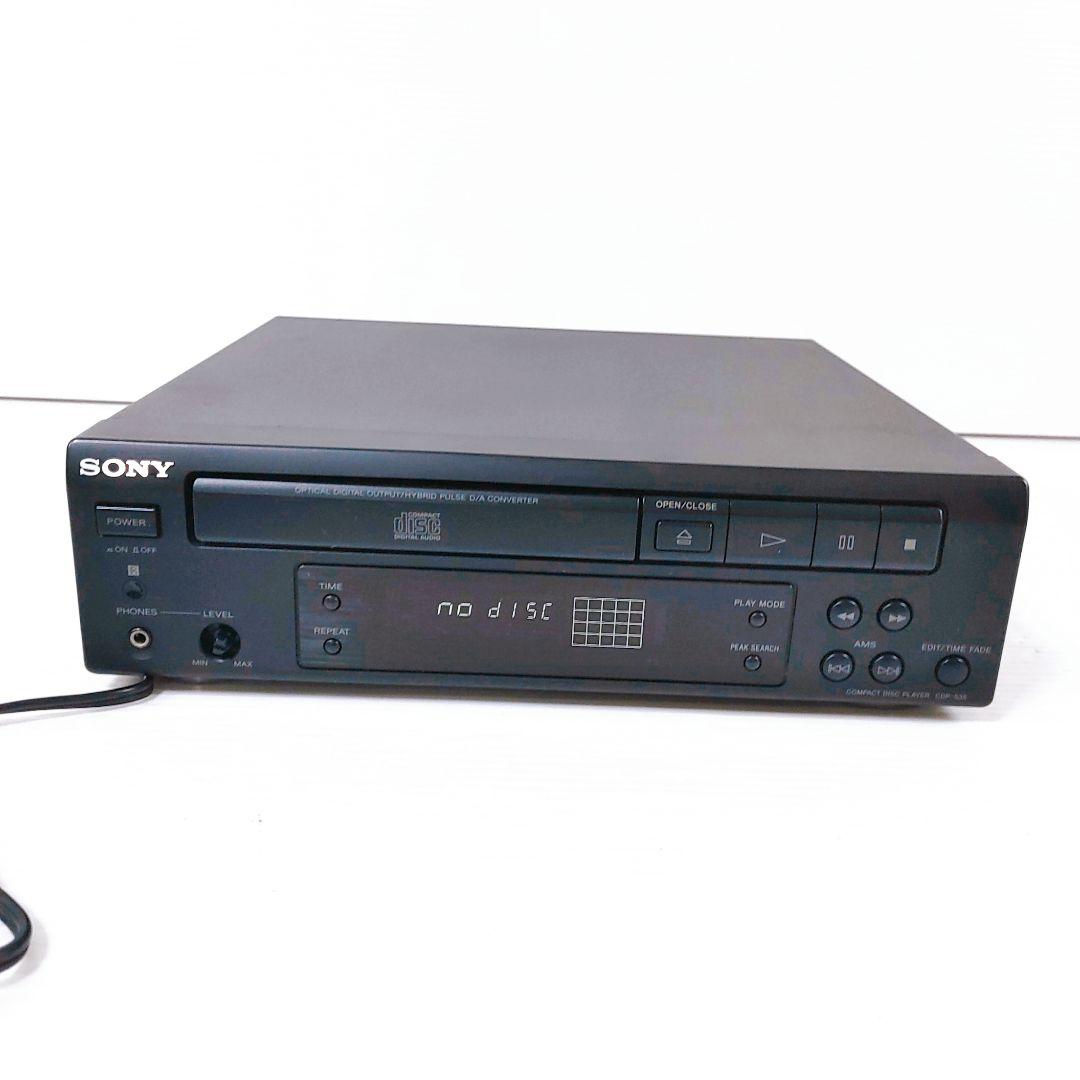 送料無料◆動作品◆ソニー◆CDプレーヤー【CDP-S35】CDデッキ◆リモコン