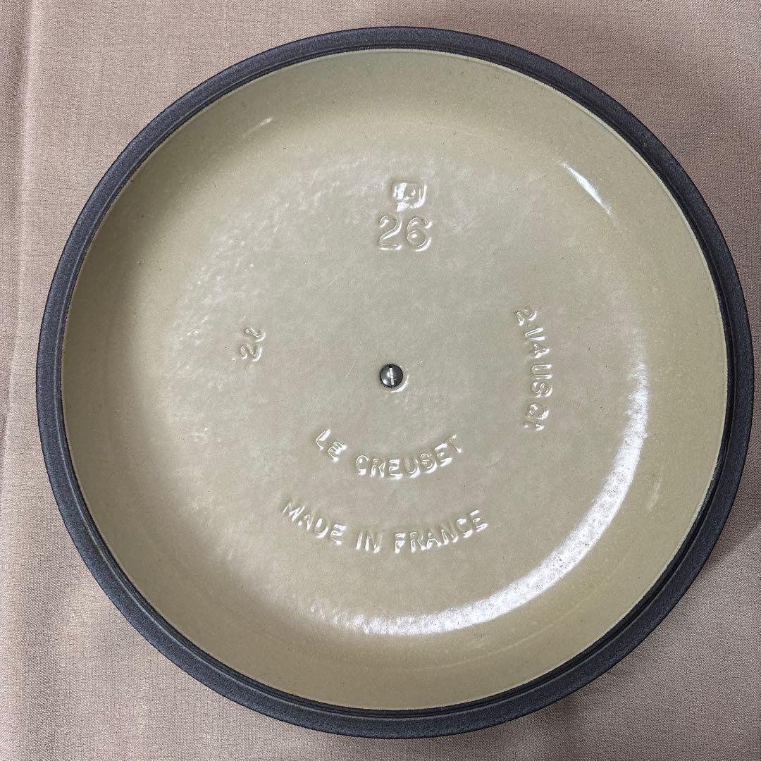 Le Creuset(ル・クルーゼ)ローホー鍋　キャセロールグリルパンサイズ26